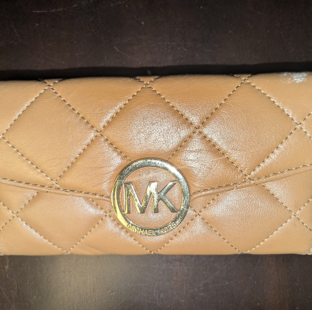 Michael Kors Tan Quilted Women's Bag